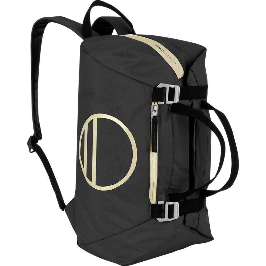 Wild Country Climbing Rope Bag Onyx - Front Angle