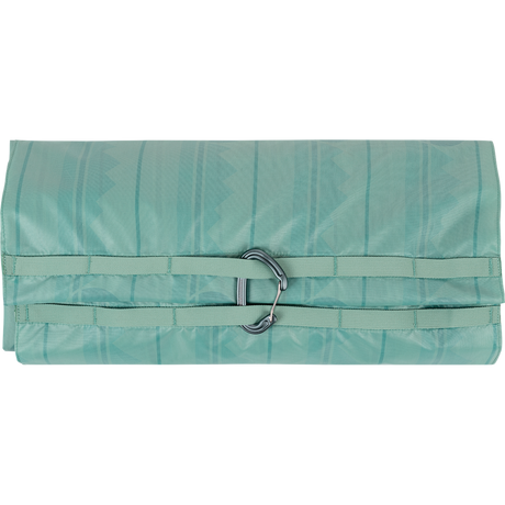 Wild Country Climbing Rope Tarp Folded and Secured with Carabiner