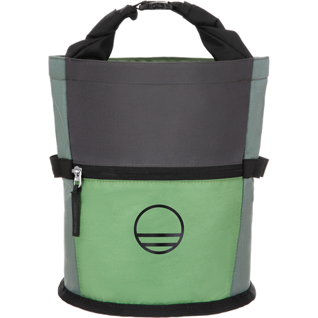 Wild Country Climbing Sequence Chalk Bucket Outdoor Action Green Ivy/Marsh/Onyx - Front