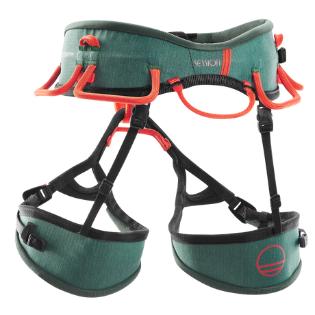 Wild Country Climbing Session Men's Harness Outdoor Action Alloro/Orange - Back