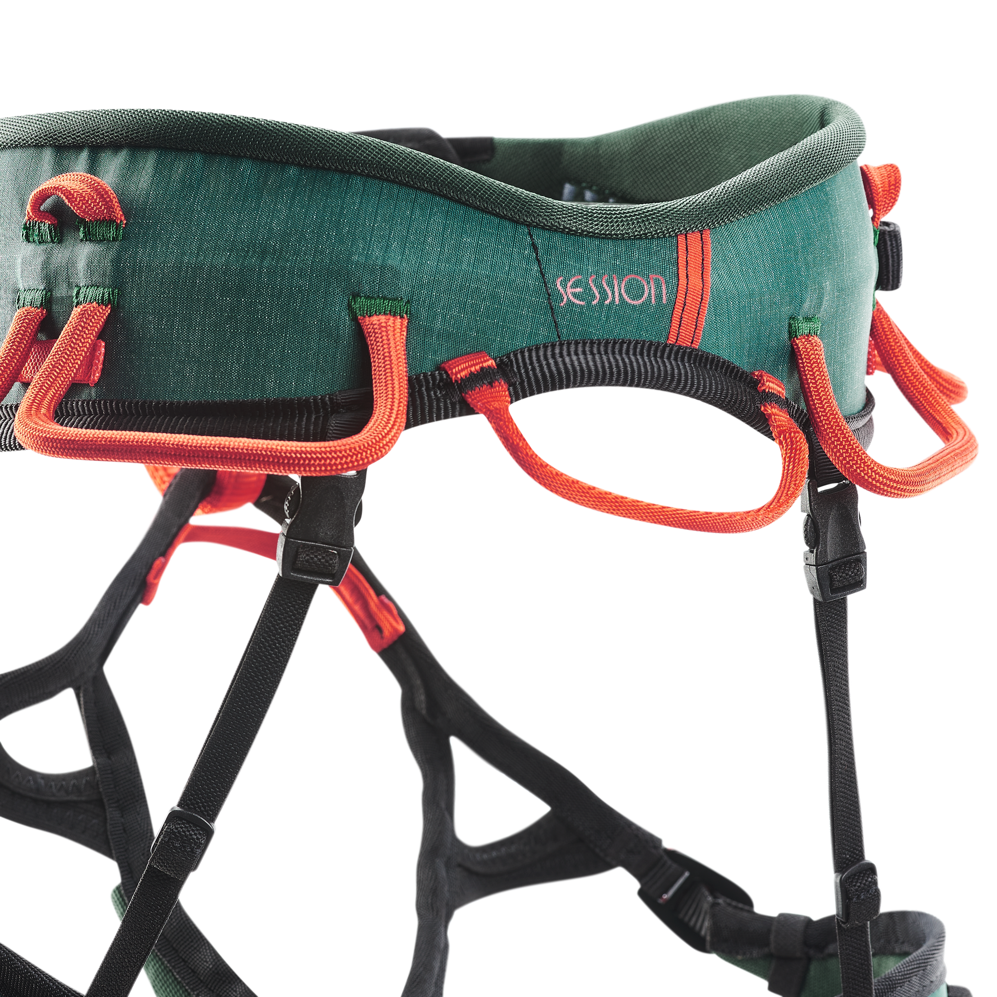 Wild Country Climbing Session Men's Harness Outdoor Action Alloro/Orange - Dedicated loop