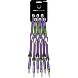 Wild Country Climbing Session Quickdraw 6x12cm - Purple/Green SET