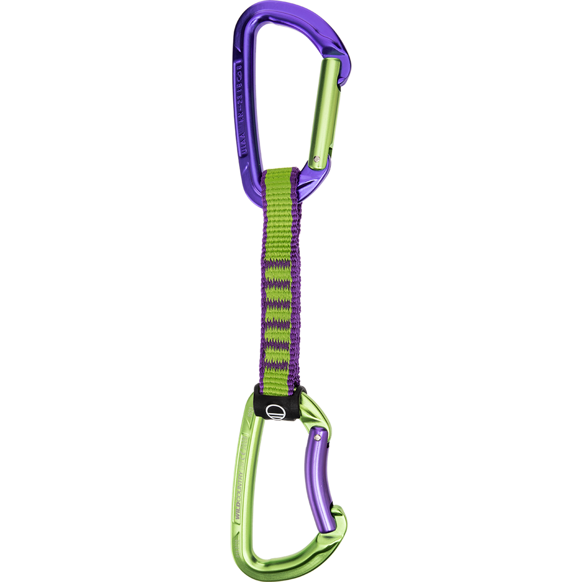 Wild Country Climbing Session Quickdraw Purple/Green - 12cm