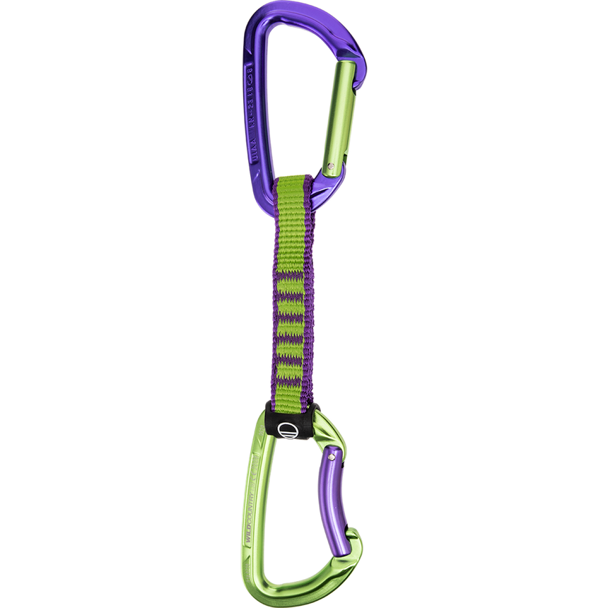 Wild Country Climbing Session Quickdraw Purple/Green - 12cm