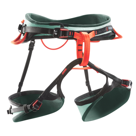 Wild Country Climbing Session Woman's Harness Outdoor Action Aquifer/Orange - Back