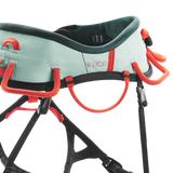 Wild Country Climbing Session Woman's Harness Outdoor Action Aquifer/Orange - Dedicated loop