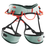Wild Country Climbing Session Woman's Harness Outdoor Action Aquifer/Orange - Front