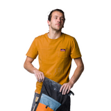 Wild Country Climbing Spotter T-Shirt Man Outdoor Action Joshua Brown - Classic crewneck fit