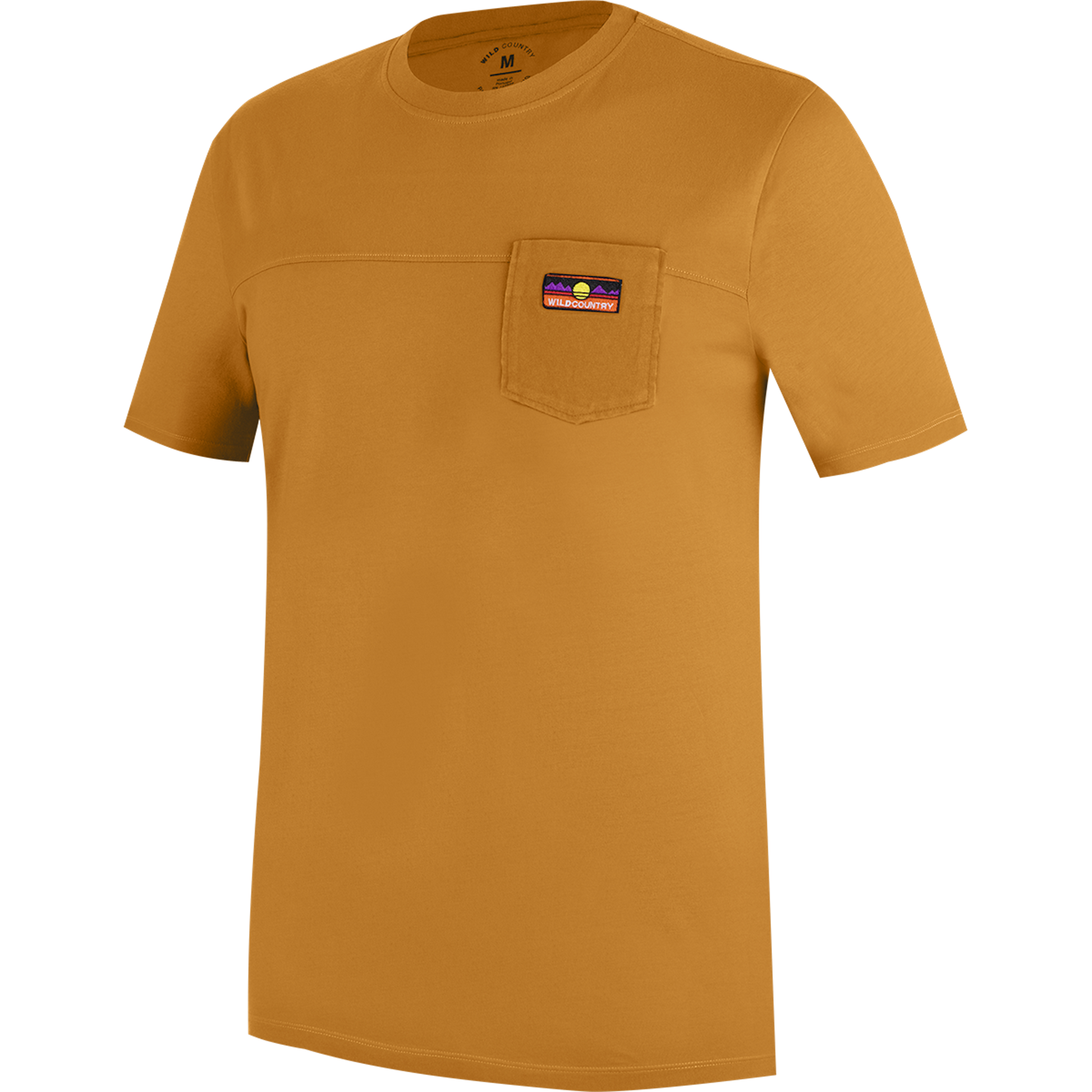 Wild Country Climbing Spotter T-Shirt Man Outdoor Action Joshua Brown - Front Angled