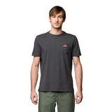 Wild Country Climbing Spotter T-Shirt Man Outdoor Action Onyx - Front Fit on Model