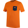 Wild Country Climbing Spotter T-Shirt Man Outdoor Action Sandstone - Front Angled