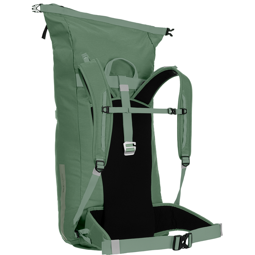 Wild Country Climbing Stamina Gear Bag Green Ivy - Back Angle