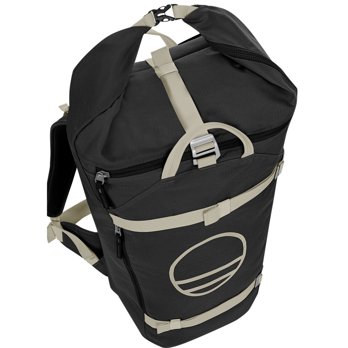 Wild Country Climbing Stamina Gear Bag Onyx - Top Angle