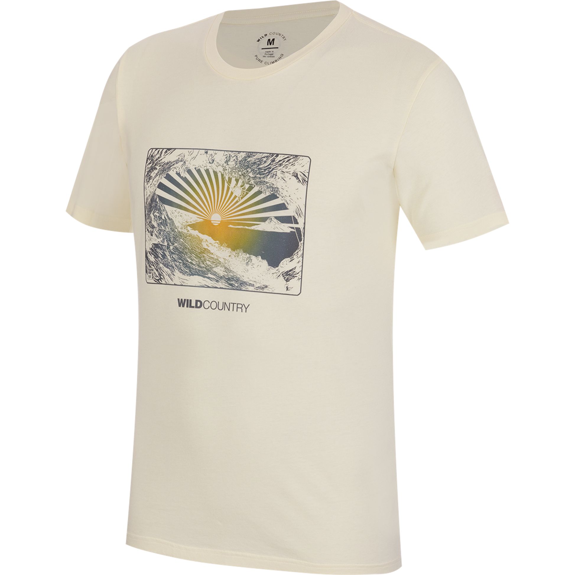 Wild Country Climbing Stamina Men's T-Shirt Quartz - Front Angled