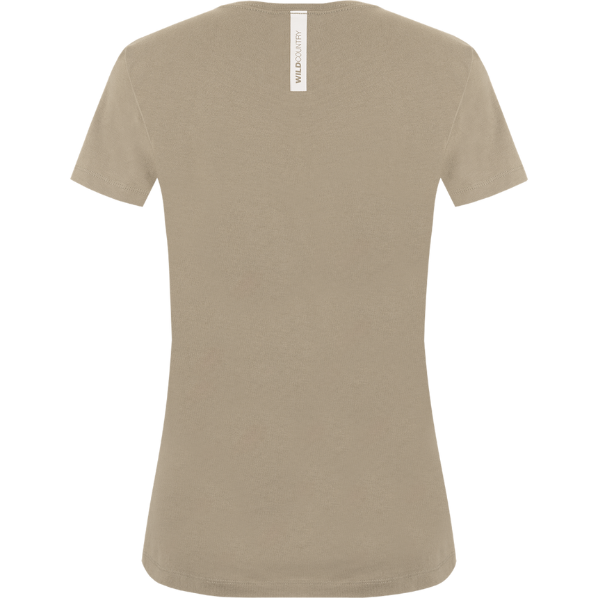 Wild Country Climbing Stamina Women's T-Shirt Brindle - Back View