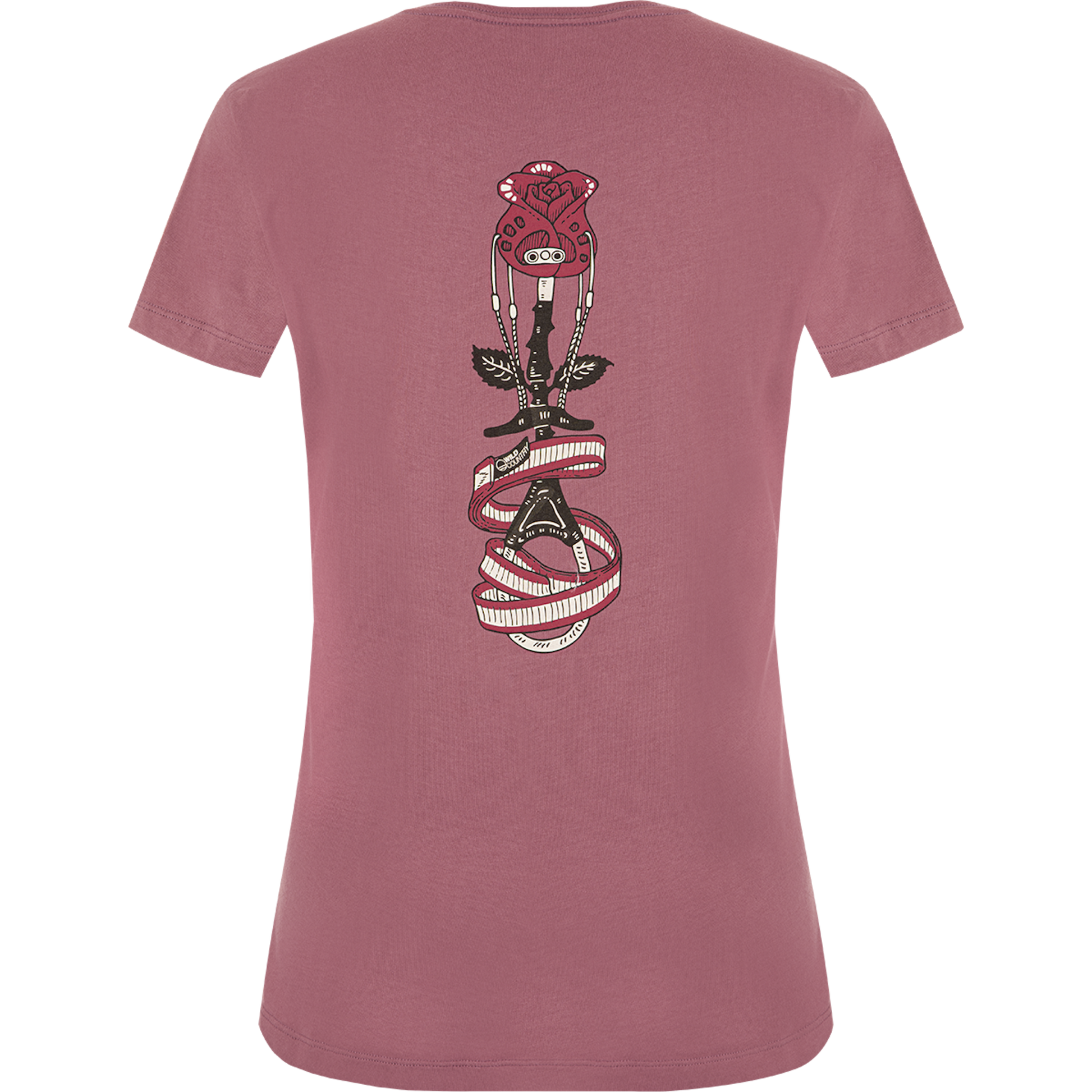Wild Country Climbing Stamina Women's T-Shirt Mallow - Back View