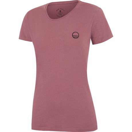 Wild Country Climbing Stamina Women's T-Shirt Mallow - Front Angle View