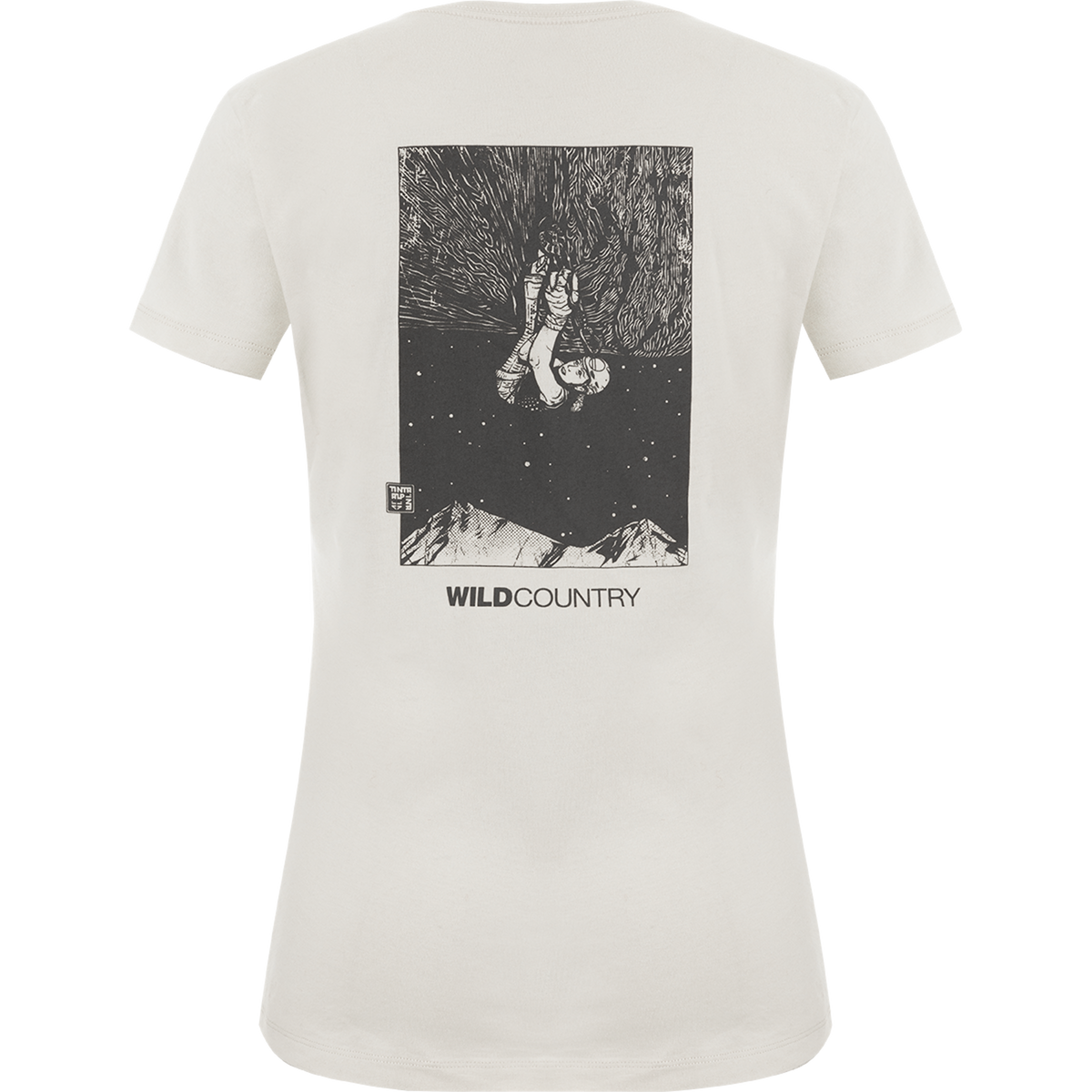 Wild Country Climbing Stamina Women's T-Shirt Moonstone - Back View