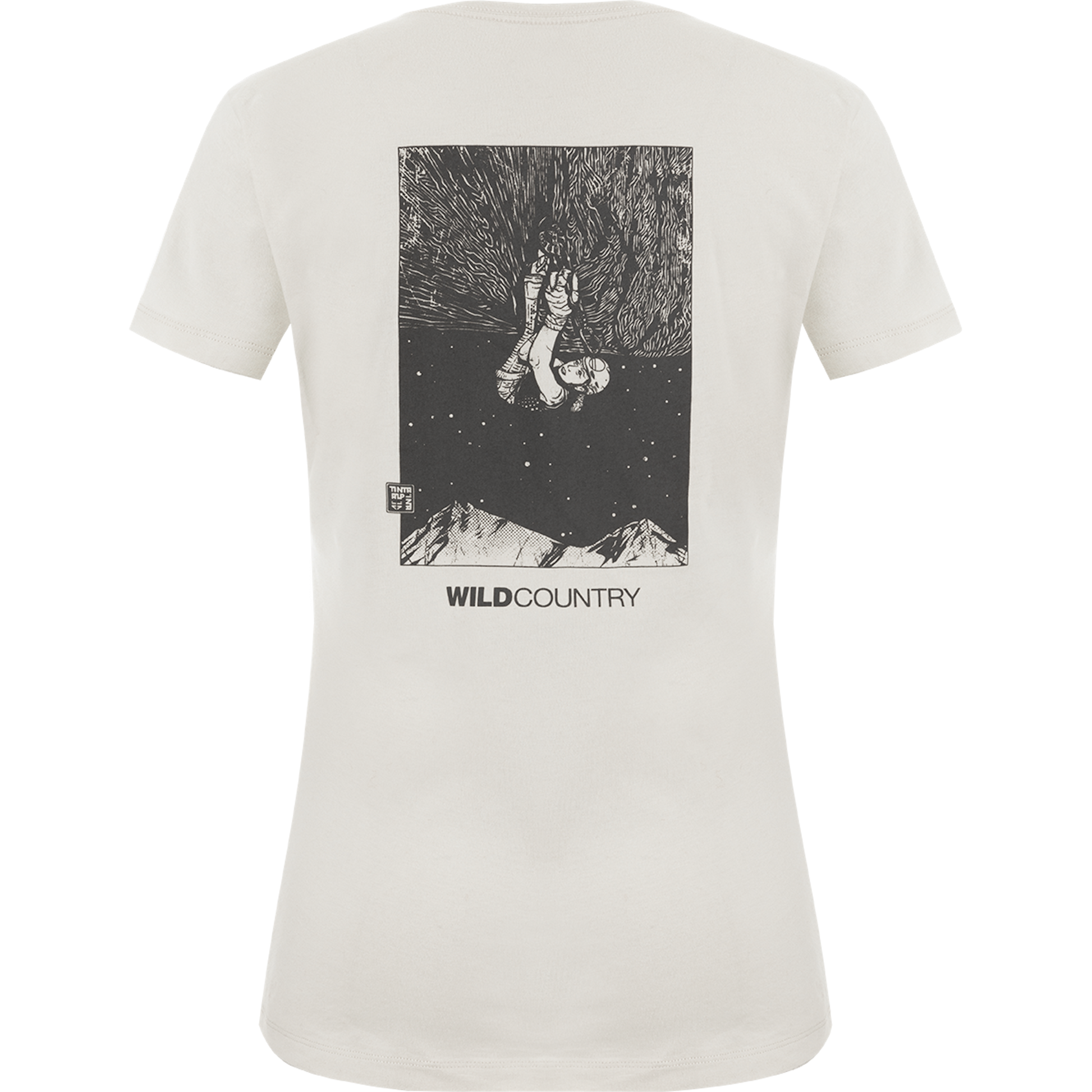 Wild Country Climbing Stamina Women's T-Shirt Moonstone - Back View