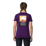Wild Country Climbing Stamina Women's T-Shirt Parachute - Model Back View