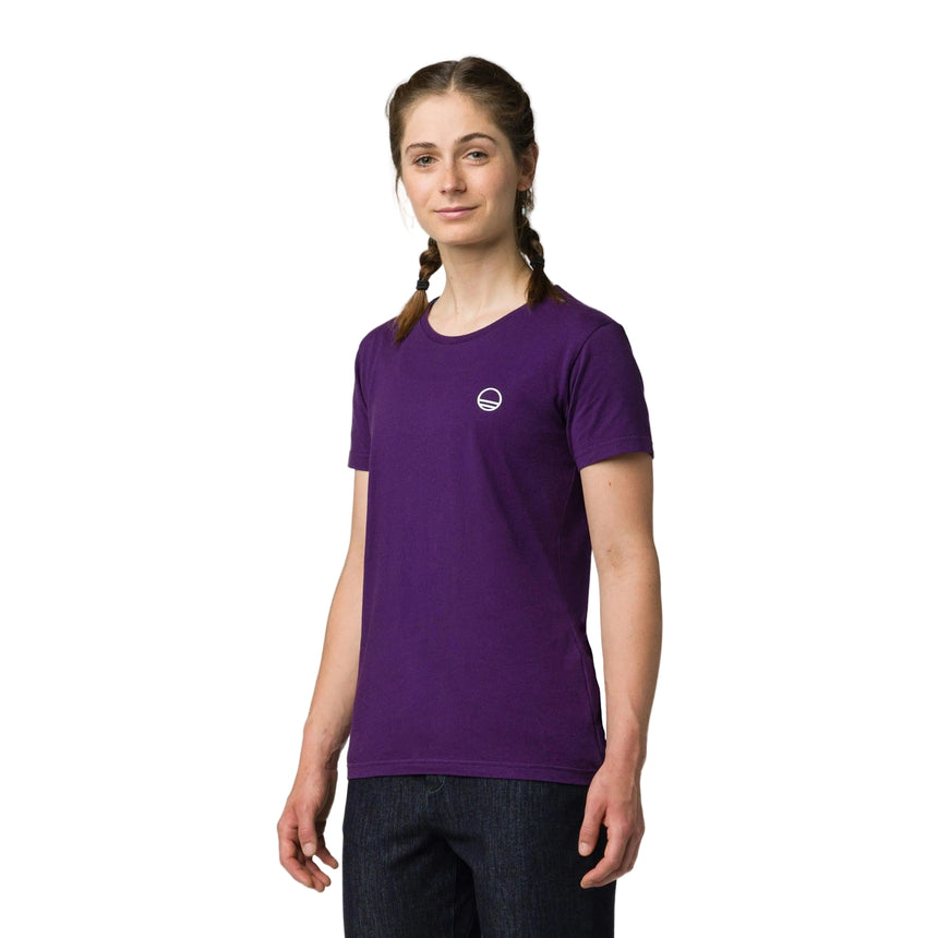 Wild Country Climbing Stamina Women's T-Shirt Parachute - Model Front Angle View
