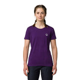 Wild Country Climbing Stamina Women's T-Shirt Parachute - Model Front View