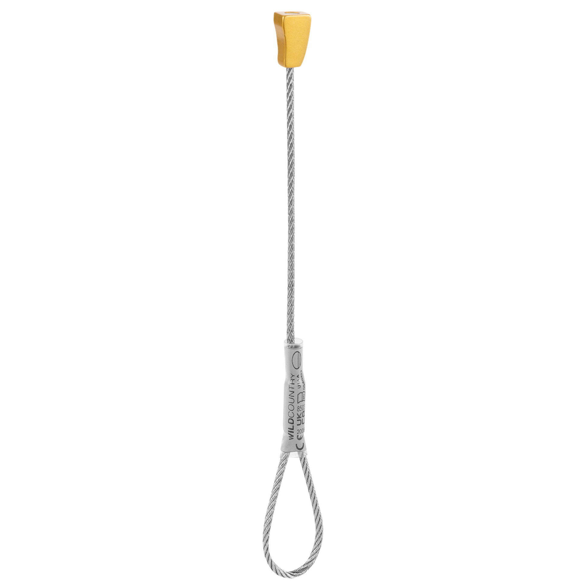 Wild Country Climbing Superlight Rock Outdoor Action Grey - Full View yellow