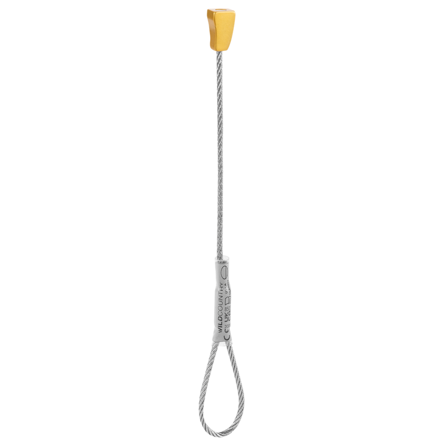 Wild Country Climbing Superlight Rock Outdoor Action Grey - Full View yellow