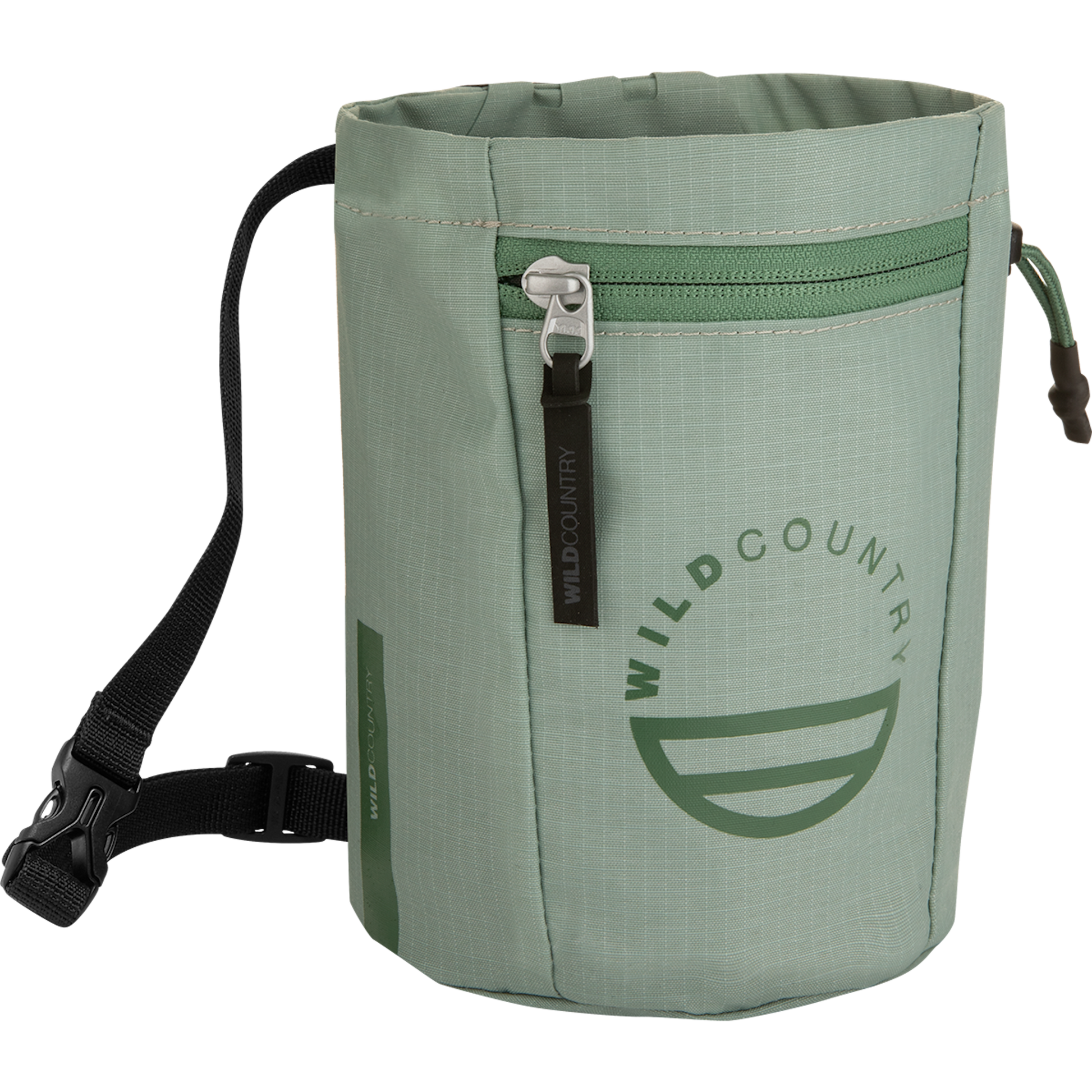 Wild Country Climbing Syncro Chalkbag Outdoor Action Seaweed - Front Angled