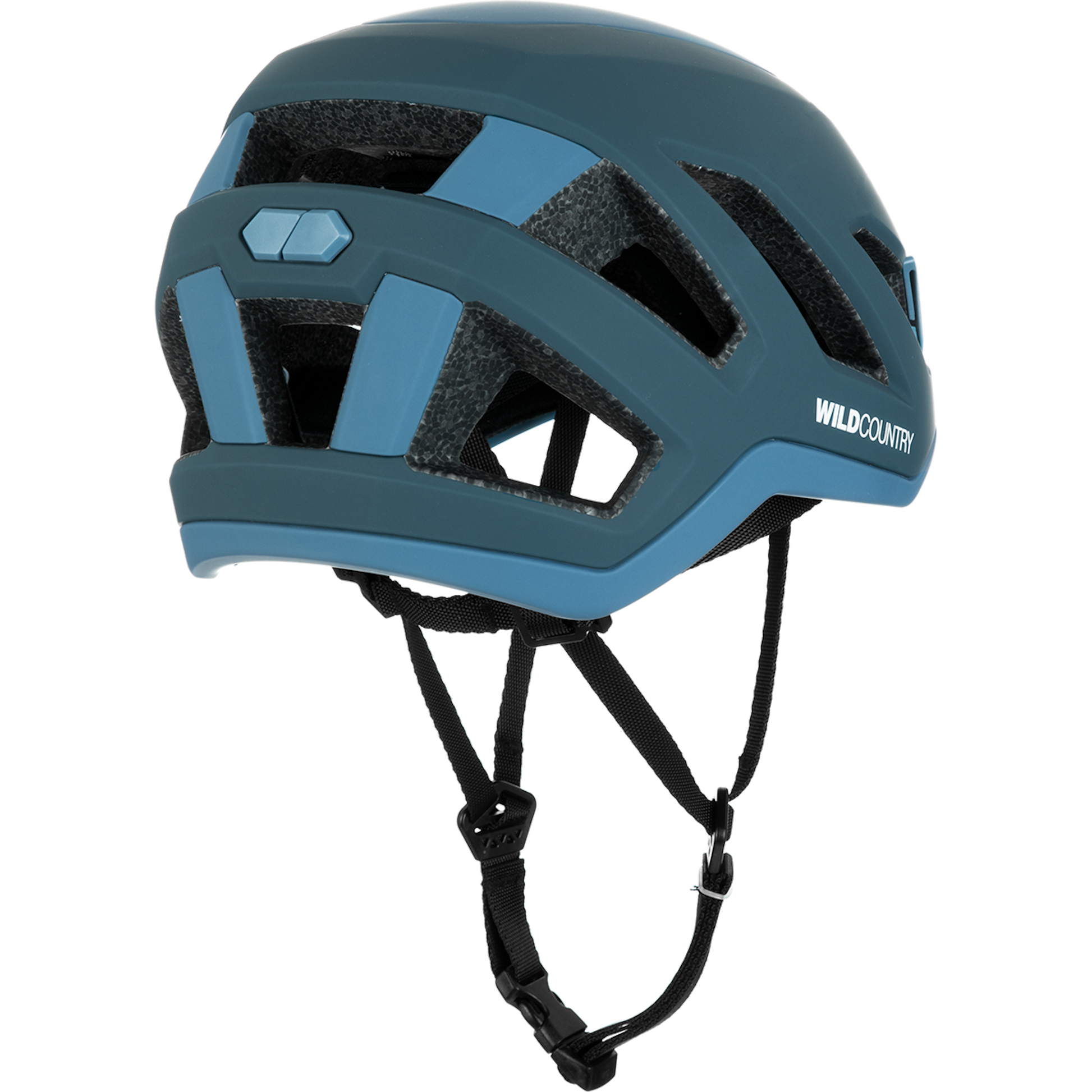 Wild Country Climbing Syncro Helmet Outdoor Action Petrol - Back Angled
