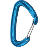 Wild Country Climbing Wildwire Carabiner Outdoor Action Blue - Angle
