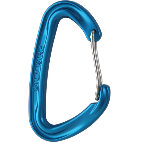Wild Country Climbing Wildwire Carabiner Outdoor Action Blue - Side
