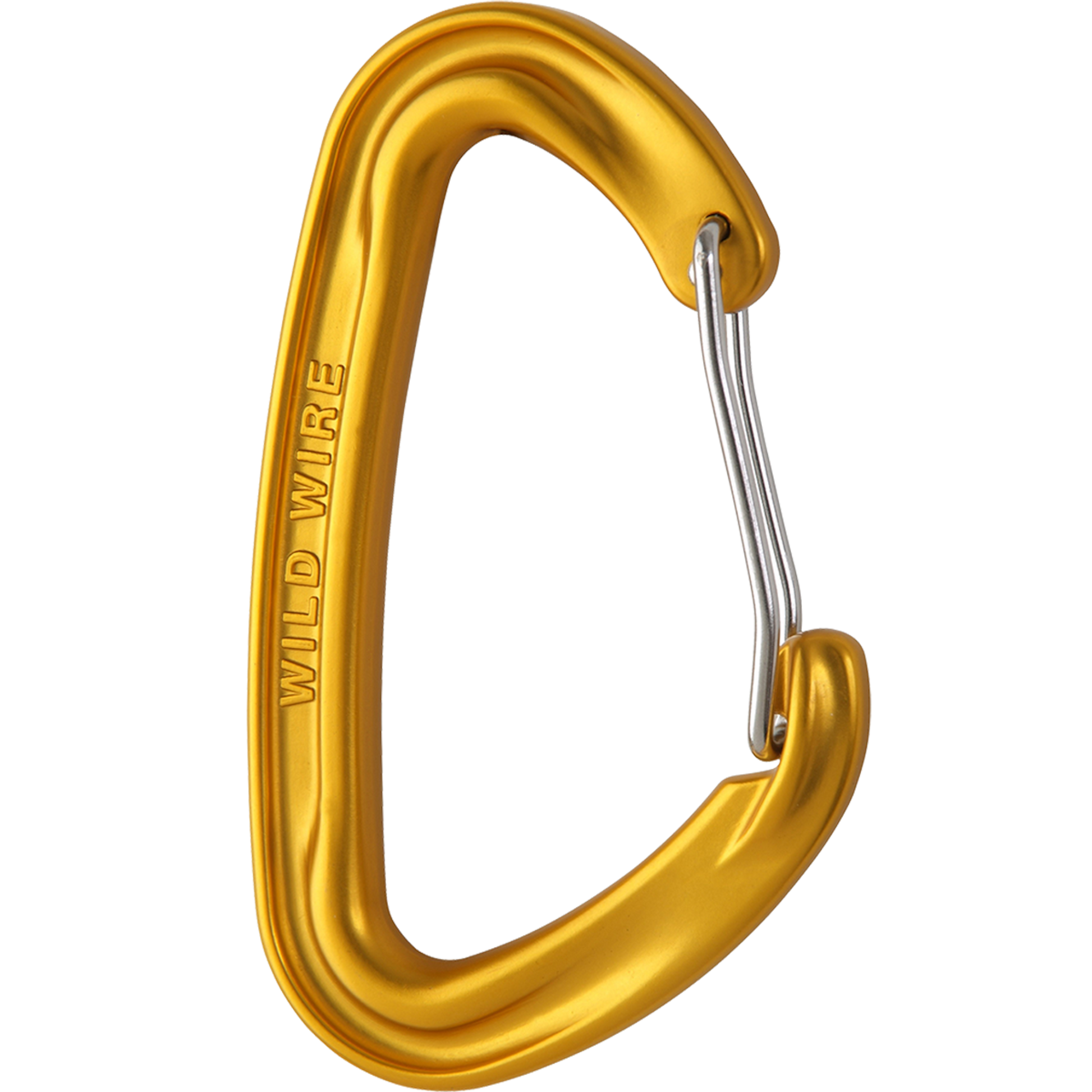 Wild Country Climbing Wildwire Carabiner Outdoor Action Gold - Side