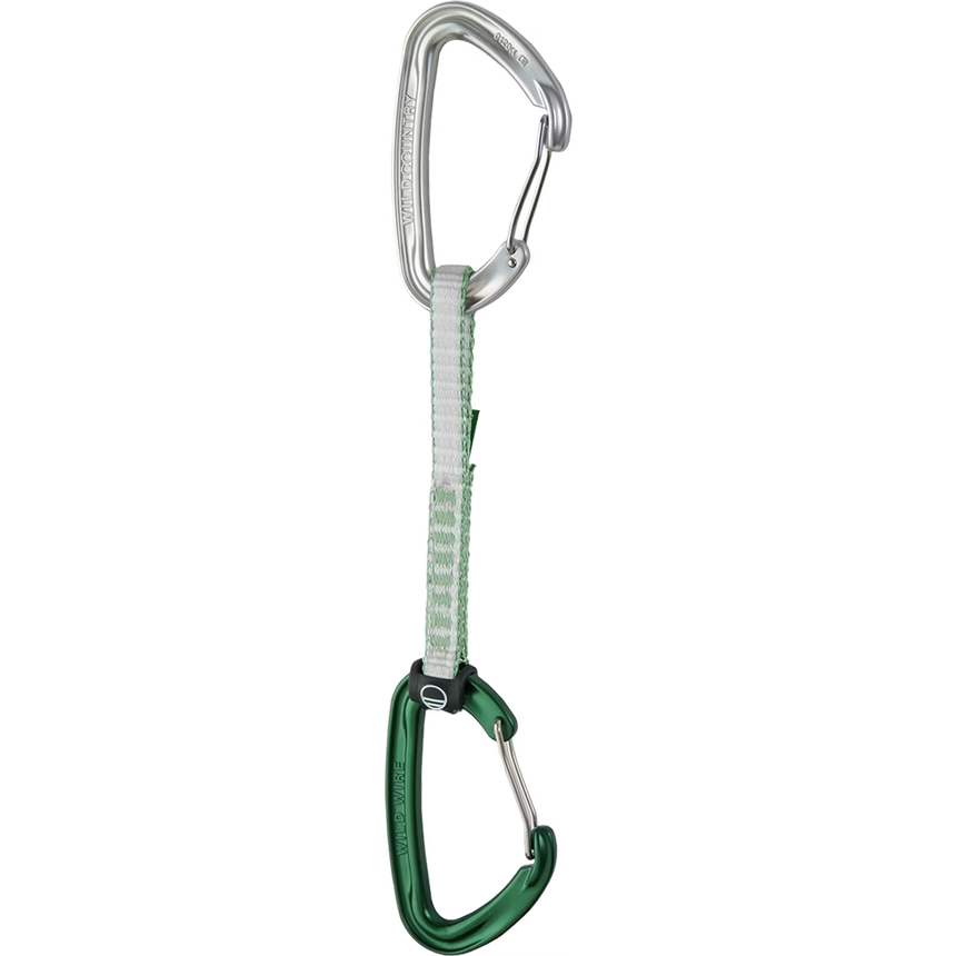 Wild Country Climbing Wildwire Quickdraw Outdoor Action Green - Full View