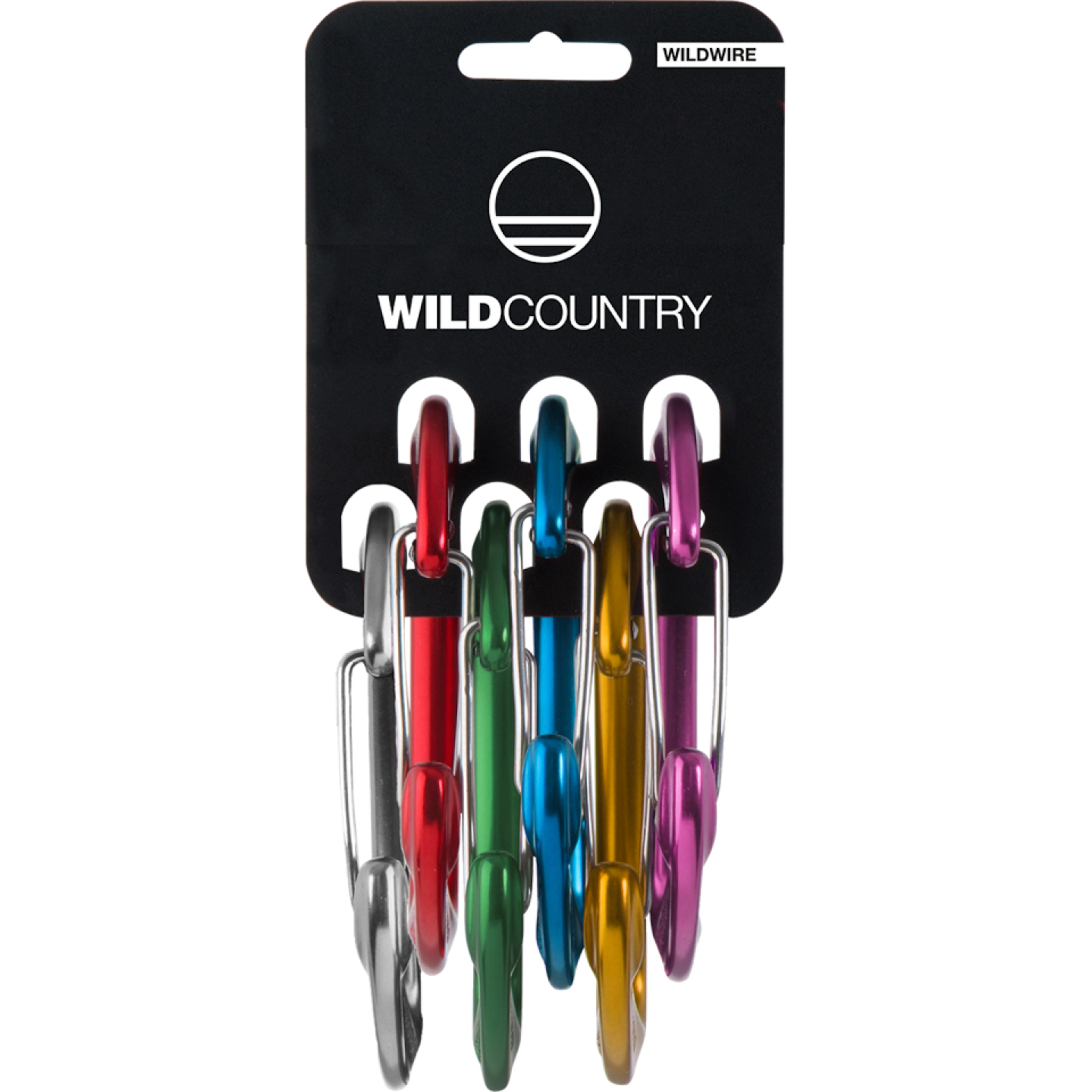 Wild Country Climbing Wildwire Rack 6 Pack Carabiner - SET