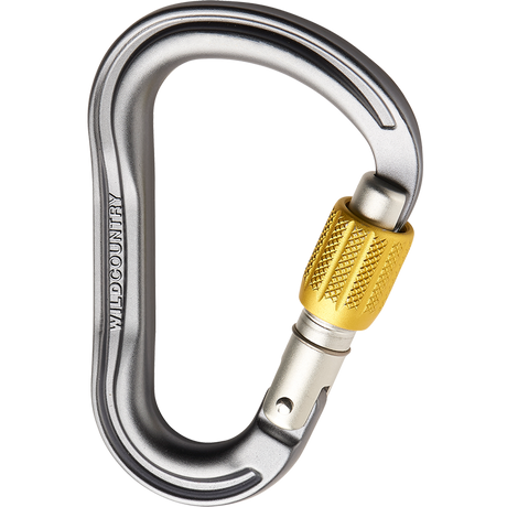 Wild Country Climbing Xenon HMS Screwgate Carabiner - Closed