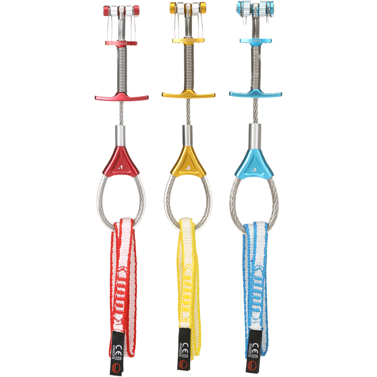 Wild Country Climbing Zero Friend Set 0.1 - 0.3 Outdoor Action Assorted Colour - Set