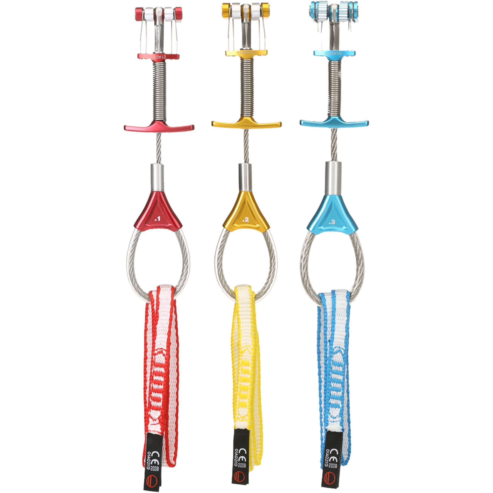 Wild Country Climbing Zero Friend Set 0.1 - 0.3 Outdoor Action Assorted Colour - Set