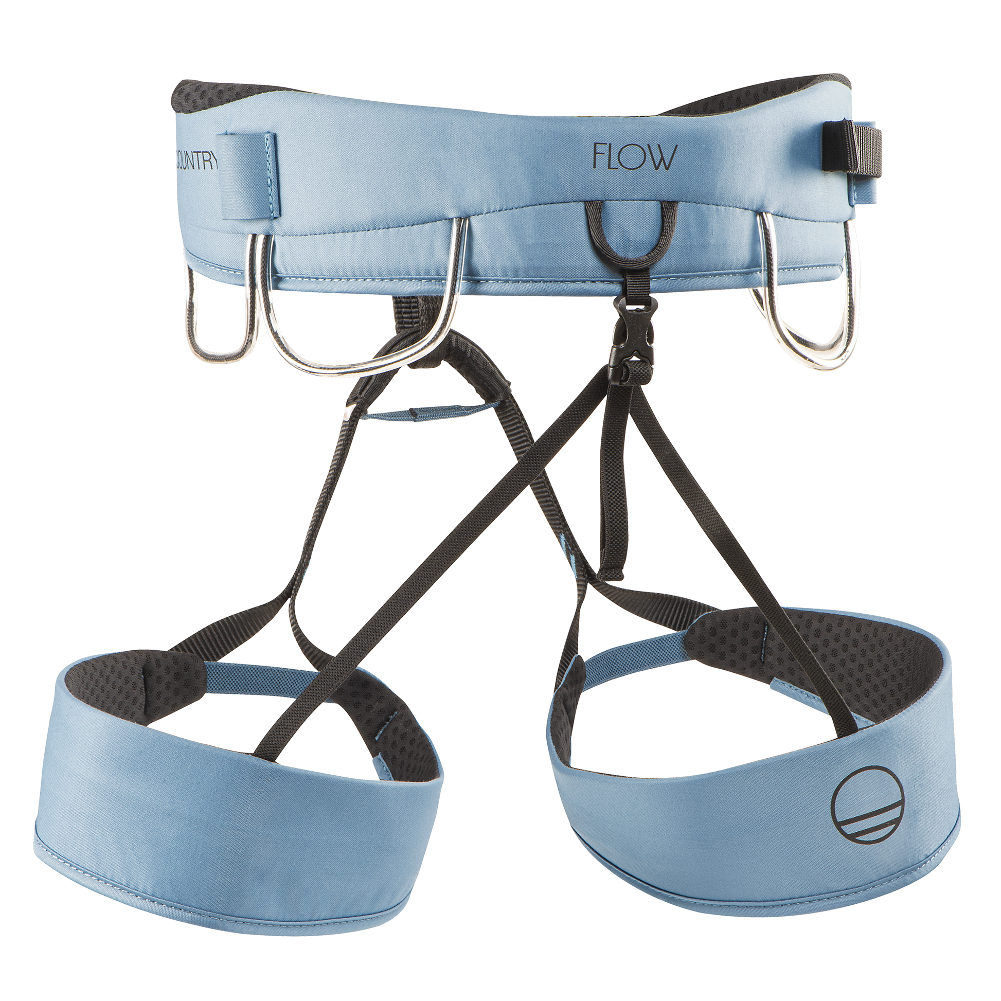 Wild Country Climbng Flow 2.0 Men's Harness Outdoor Action Deepwater/Black - Back
