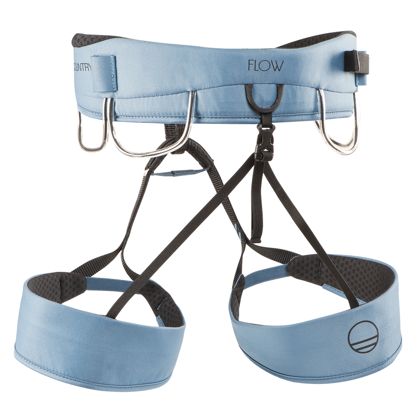 Wild Country Climbng Flow 2.0 Men's Harness Outdoor Action Deepwater/Black - Back