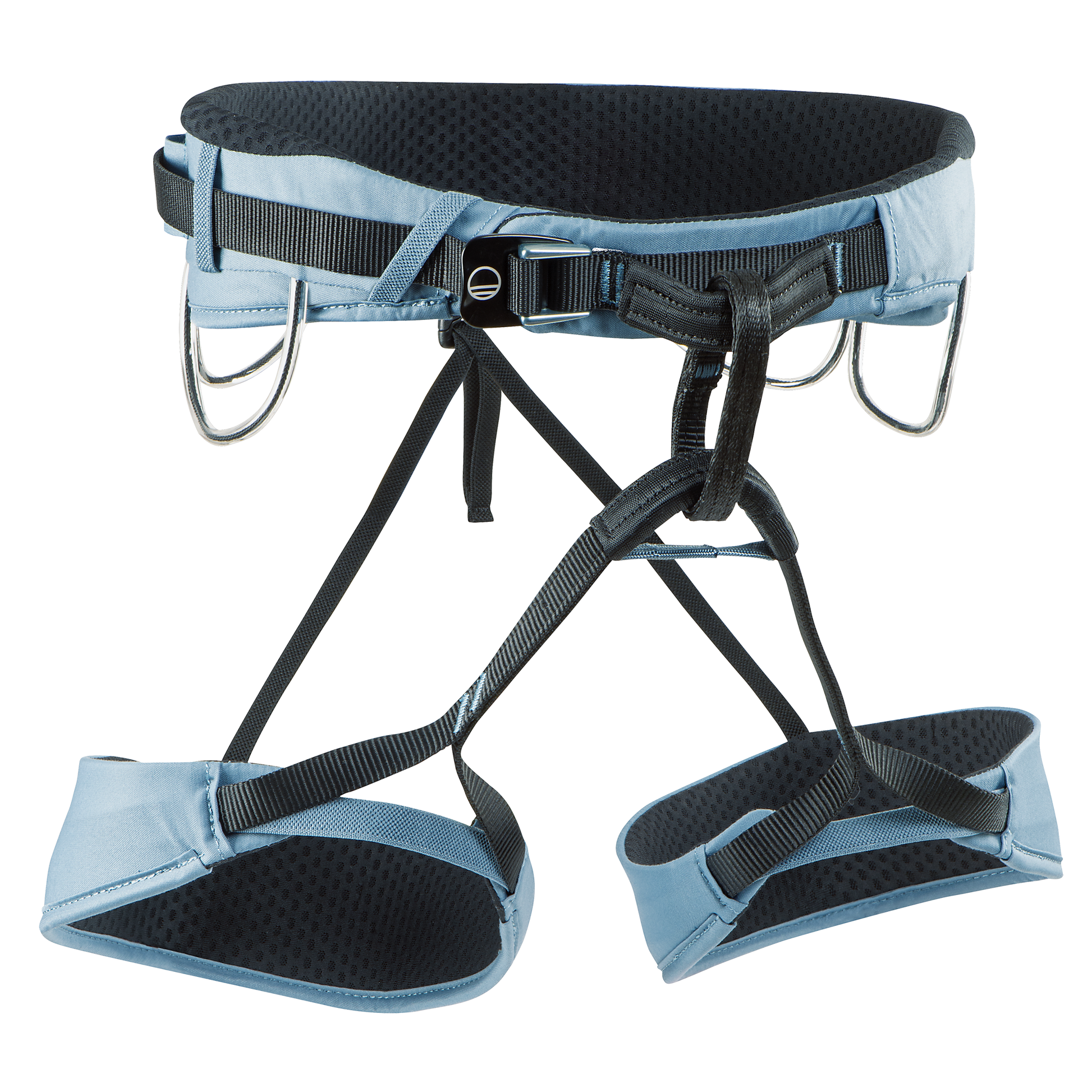 Wild Country Climbng Flow 2.0 Men's Harness Outdoor Action Deepwater/Black - Front