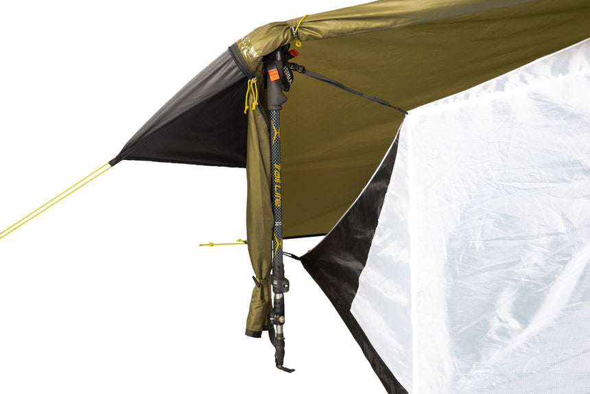 Wild Country Norte Compact 2 Tent Outdoor Action- Walking Pole Compatibility