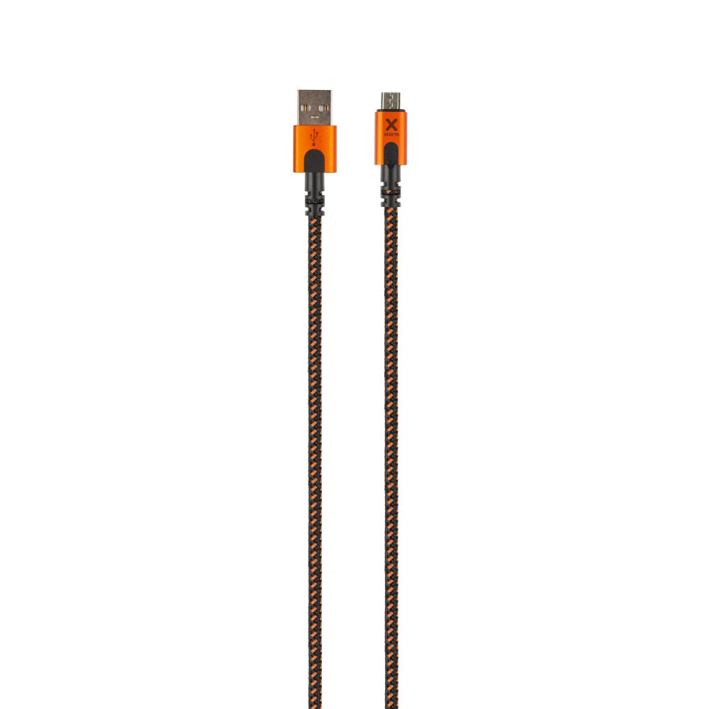 Xtorm Xtreme USB to Micro - Lifetime Warranty Cable  (1.5m) - Both Ends of Cable 