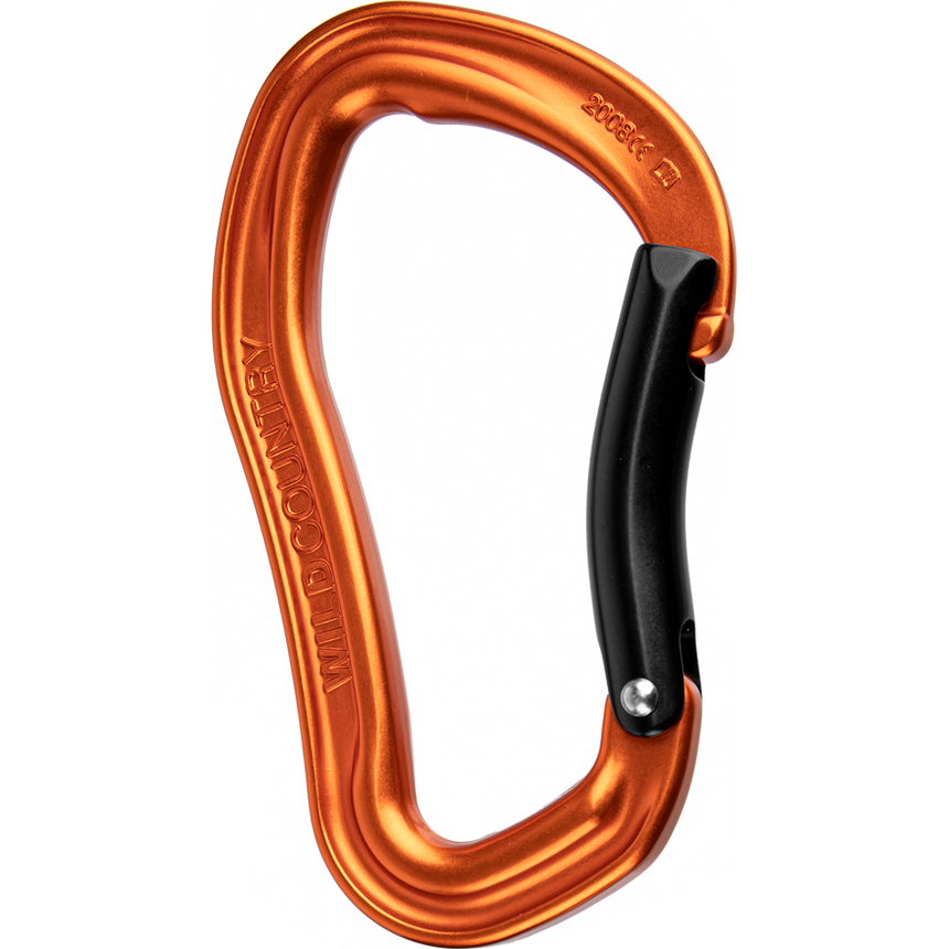 Wild Country ClimbingWild Country Climbing Electron Bent Gate CarabinerOutdoor Action