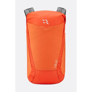 Rab Aeon Ultra 20L Lightweight Pack front orange pack image