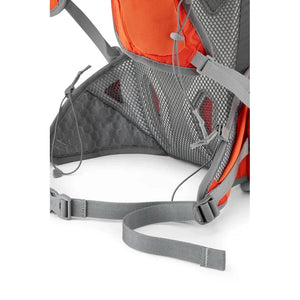 Rab Aeon Ultra 20L Lightweight Pack back angle close up pack image