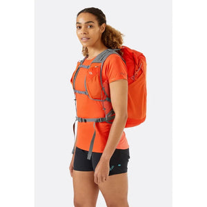 Rab Aeon Ultra 20L Lightweight Pack front angle model example image