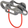 Wild Country Climbing Pro Guide Lite Belay Outdoor Action Gunmetal/Tangerine - Full View