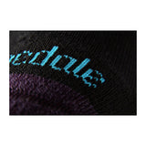 Bridgedale Women's Hike Lightweight Merino Performance Boot Socks in Black/Purple, alternate view 4