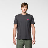 Wild Country Climbing Spotter T-Shirt Man Outdoor Action Onyx - Front Fit on Model